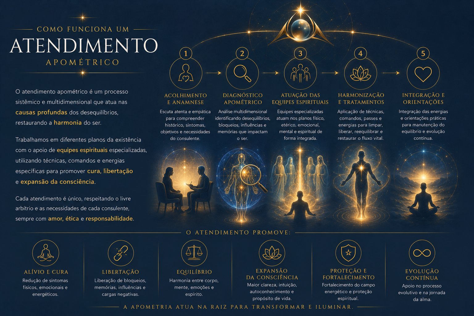 Imagem explicativa sobre o Atendimento